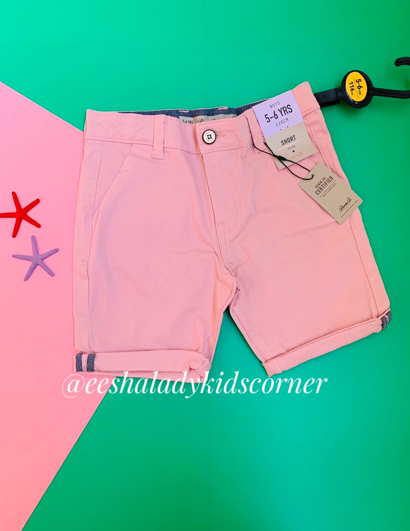 DenimCo. Boys shorts – Pink