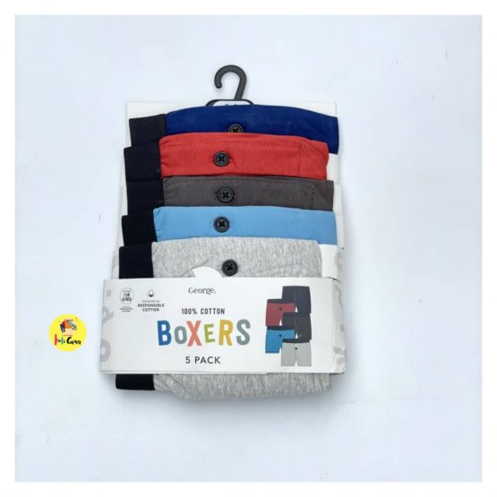 George Jersey Boxers – 5 in 1