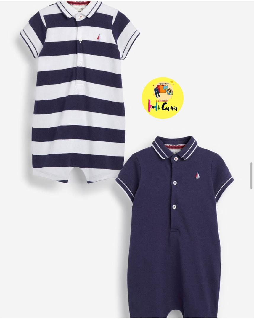 NEXT Baby Polo Romper – 2in1