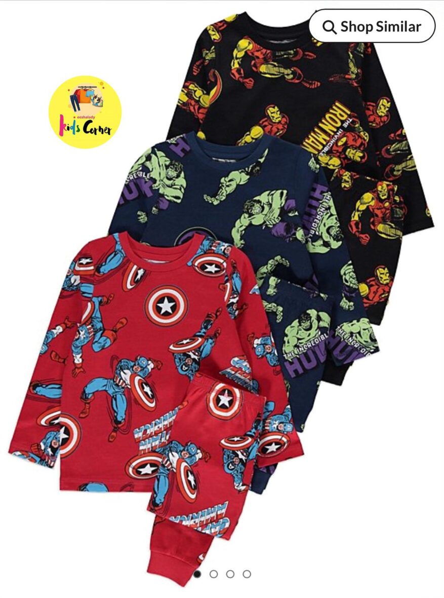 Marvel SuperHero Long Sleeve Pyjamas – 3in1